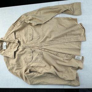 Abercrombie & Fitch Women’s Beige Button Down Shirt